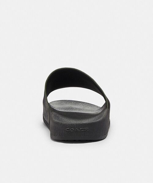 COACH サンダル スライド・シグネチャー カモ プリント メンズ