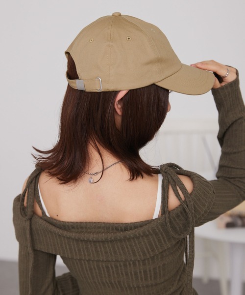 maison de Dolce キャップ point cap/white | maison de Dolce.