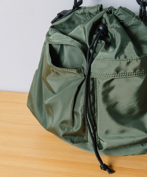 CUNE ヘルメットバッグ 2way グリーン サンプル品 ヘルメットバッグ｜ウサギがいる｜CUNE ONLINE STORE