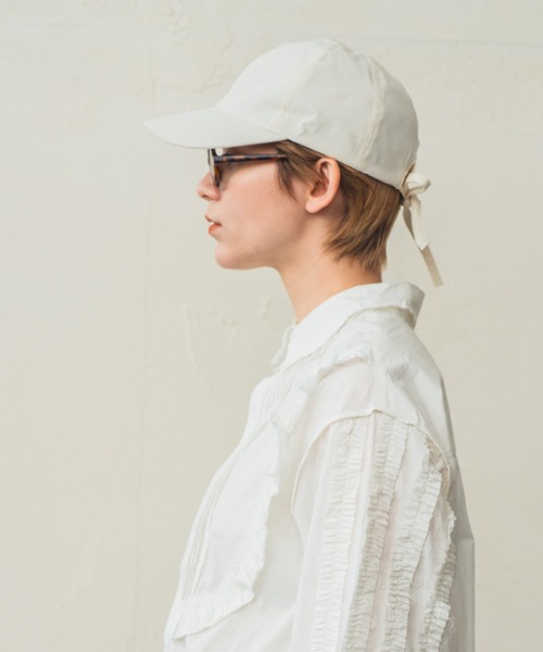 ORIENT MILLINERY メッシュキャップ キャップ 帽子 BACK RIBBON CAP