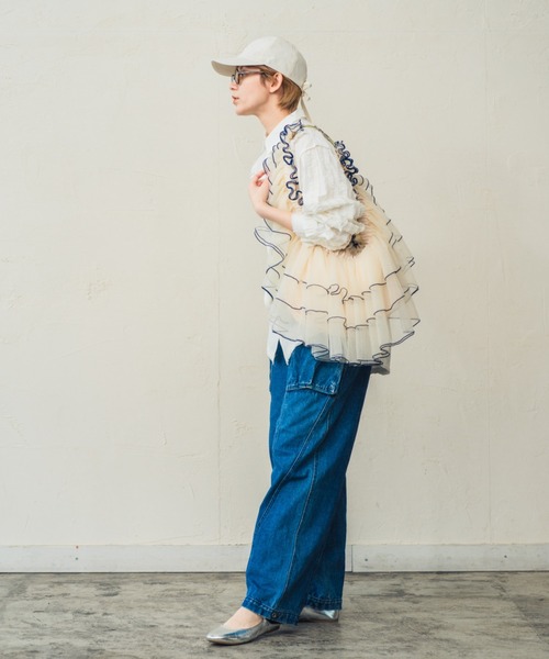 ORIENT MILLINERY キャップ 帽子 BACK RIBBON CAP レディース
