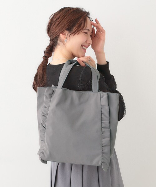 SHOO・LA・RUE（シューラルー） トートバッグ フリルトートバッグ