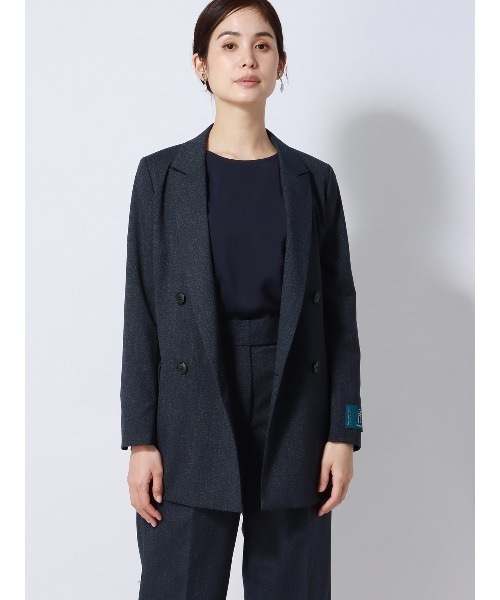 ブラウス シャツ PERFORMANCE BLOUSE ラウンドネックブラウス 8分袖