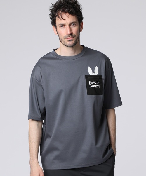 Psycho Bunny（サイコバニー） tシャツ NEWポケットバニー Tシャツ