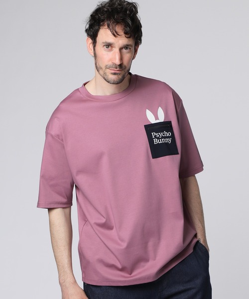 Psycho Bunny tシャツ NEWポケットバニー Tシャツ メンズ