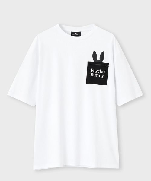 Psycho Bunny（サイコバニー） tシャツ NEWポケットバニー Tシャツ