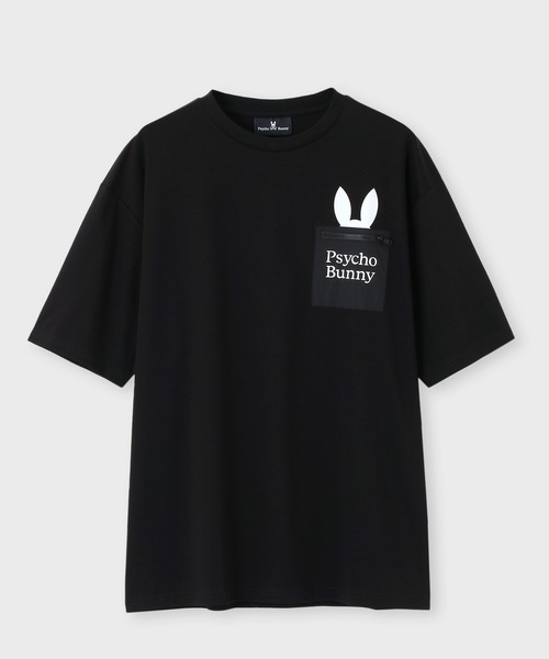 新品☆サイコバニー メンズTシャツ Psycho Bunny tシャツ NEWポケットバニー Tシャツ メンズ