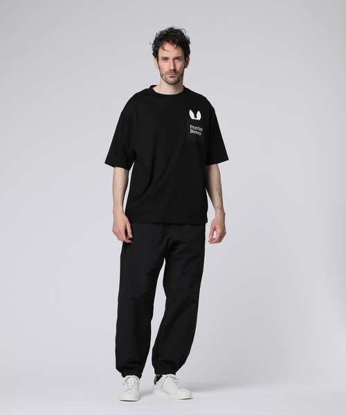 Psycho Bunny サイコバニー Tシャツ ブラック メンズＬ 日本正規品 Psycho Bunny（サイコバニー） tシャツ NEWポケットバニー Tシャツ