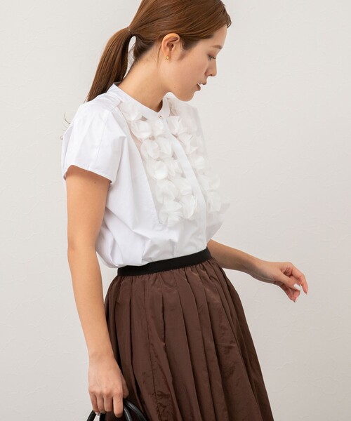 NOLLEY'S/フラワーモチーフブラウス NOLLEY'S｜フラワーモチーフブラウス | Rakuten Fashion(楽天