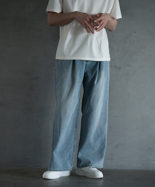 RATTLE TRAP（ラトルトラップ） ジーンズ 「WEB限定」DENIM BAGGY WIDE
