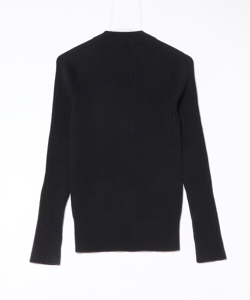 HYKE 長袖 ブラック 1 SMALL HYKE 「HYKE」 長袖ニット 1 ブラック レディース : ZOZOTOWN