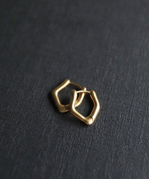 TEN. ピアス 18KGP ダガーピアス レディース メンズ : ZOZOTOWN Yahoo 