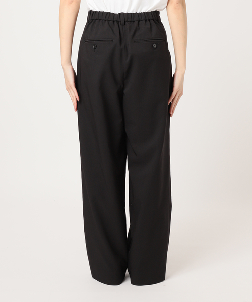 パンツ framework FRAMeWORK パンツ リネンライククロスタックパンツ レディース