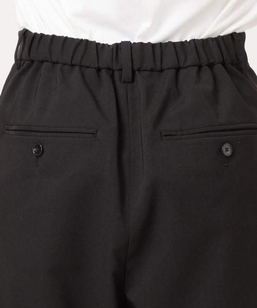 FRAMeWORK パンツ リネンライククロスタックパンツ レディース