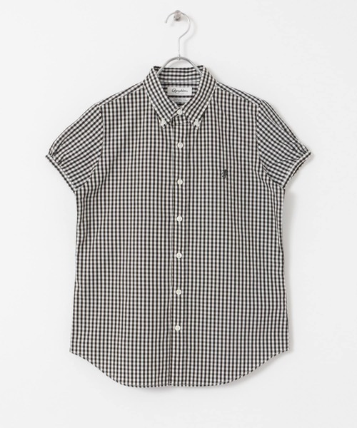 GYMPHLEX ブラウス シャツ GYMPHLEX FRENCH SLEEVE SHIRTS