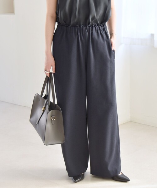 quaranciel ワイドパンツ パンツ quaranciel:「洗濯機可能