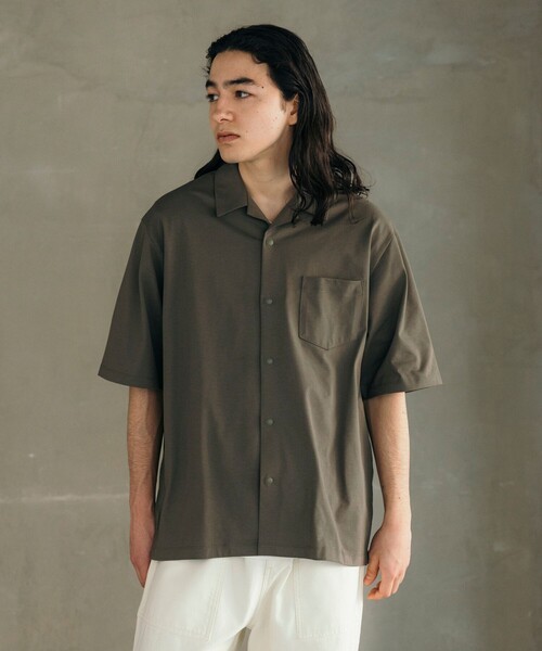 【未使用XL】FR2GOLF 半袖　オープンカラーシャツ　カーキ FREAK'S STORE（フリークスストア） シャツ メンズ : ZOZOTOWN Yahoo