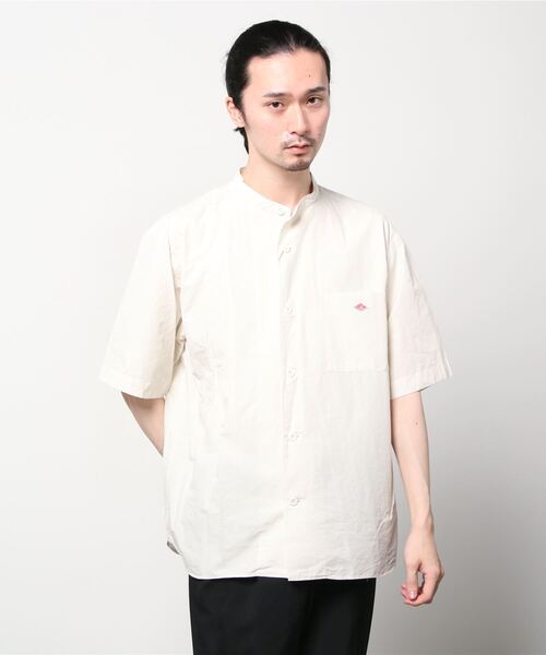 DANTON 半袖シャツ サイズ38 ホワイト Danton 「DANTON」 半袖シャツ 38 ホワイト メンズ : ZOZOTOWN