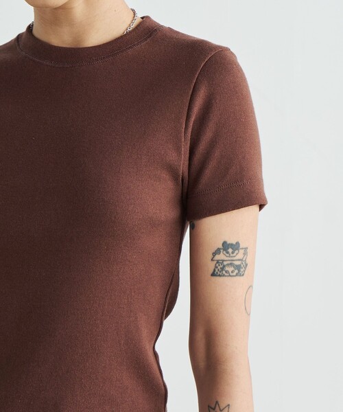 tシャツ 前後２ＷＡＹフライスＴシャツ / 1215260606 レディース PROPORTION BODY DRESSING tシャツ 前後2WAYフライスT