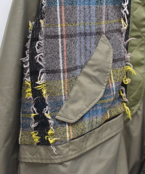 STOF（ストフ） モッズコート コート WOOL MIX PULLOVER COAT メンズ