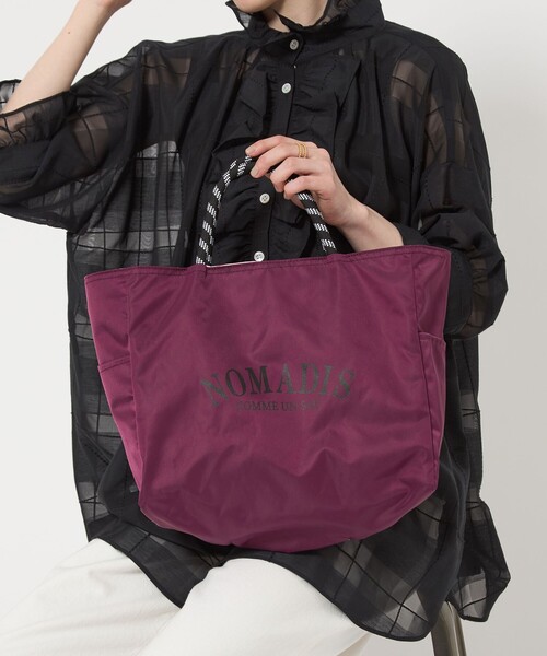 NOMADIS トートバッグ 「別注」「NOMADIS」SAC2 チェック トート