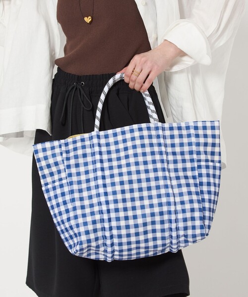 NOMADIS トートバッグ 「別注」「NOMADIS」SAC2 チェック トート