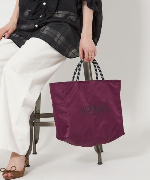 NOMADIS トートバッグ 「別注」「NOMADIS」SAC2 チェック トート