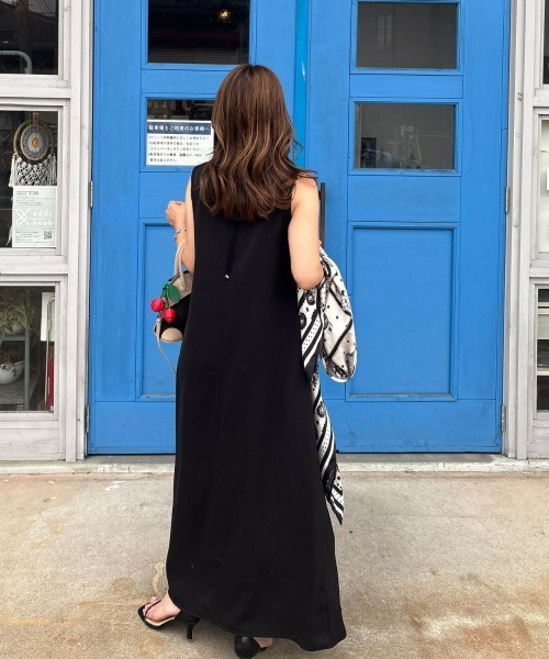 CHIC STYLE（シックスタイル） ワンピース 夏 ノースリーブAライン