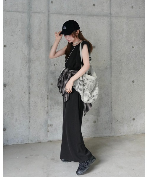 CHIC STYLE（シックスタイル） ワンピース ノースリーブAラインロング
