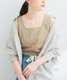 タンクトップ ノースリーブ スクエアネックタンクトップ レディース｜ZOZOTOWN Yahoo!店