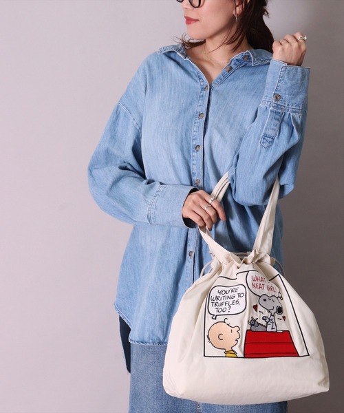 PEANUTS トートバッグ (ACT)「PEANUTS」ヴィンテージ スタイル