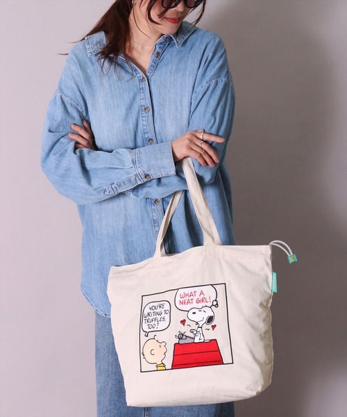 PEANUTS トートバッグ (ACT)「PEANUTS」ヴィンテージ スタイル