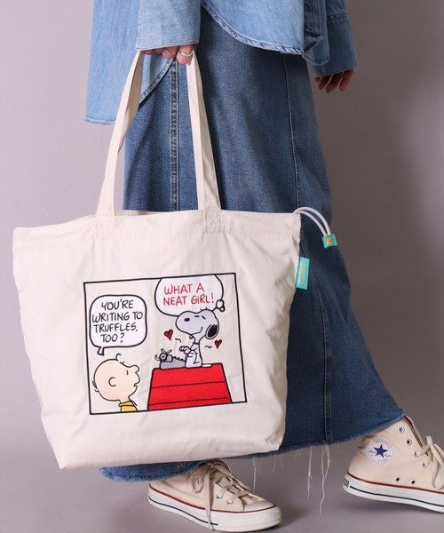 PEANUTS トートバッグ (ACT)「PEANUTS」ヴィンテージ スタイル