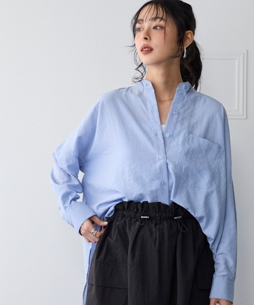 極美品 18AW◎Y's オーバーサイズ長袖シャツ コットン ホワイト L相当
