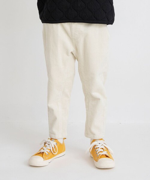「branshes」 「KIDS」コーデュロイパンツ 130 チャコールグレー キッズ_画像3