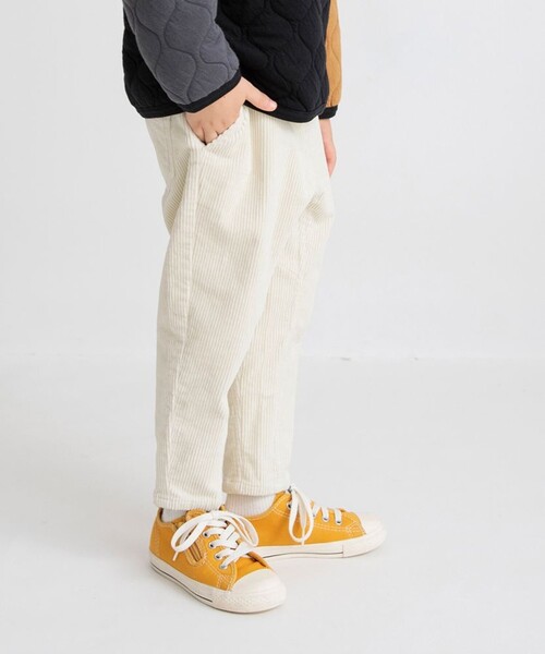 「branshes」 「KIDS」コーデュロイパンツ 130 チャコールグレー キッズ_画像4