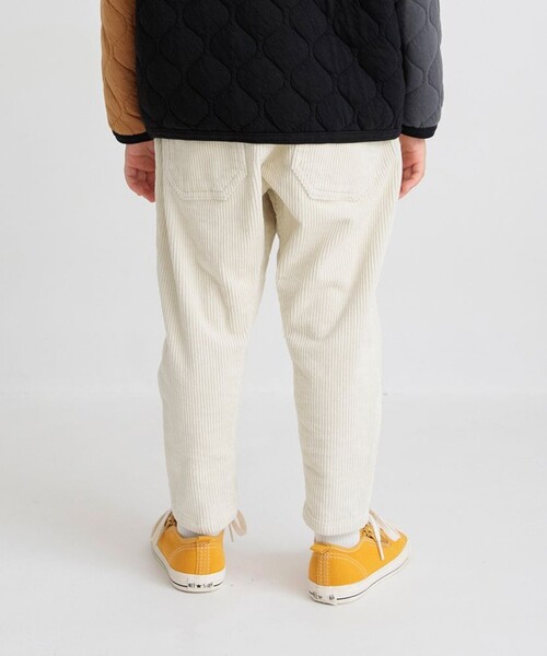 「branshes」 「KIDS」コーデュロイパンツ 130 チャコールグレー キッズ_画像6