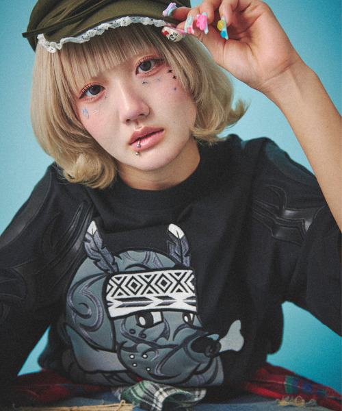 GALFY tシャツ 「GALFY/ガルフィー」部族長Tシャツ レディース