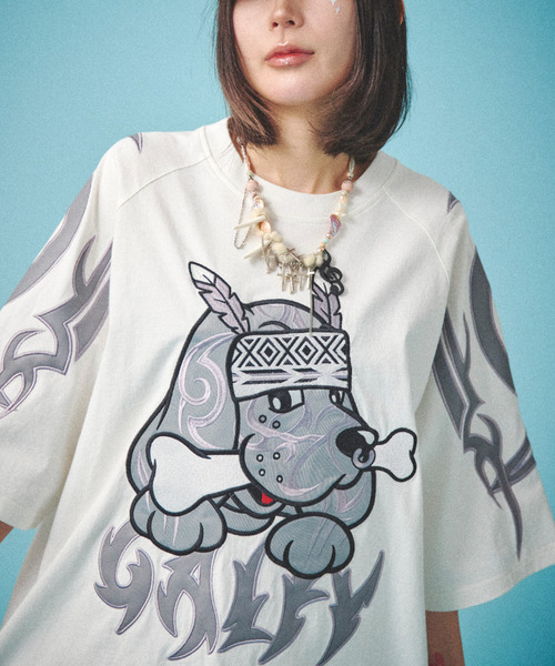 tシャツ 「GALFY/ガルフィー」部族長Tシャツ レディース メンズ GALFY ガルフィー メンズ レディース 半袖 Tシャツ LFG!!GALFY