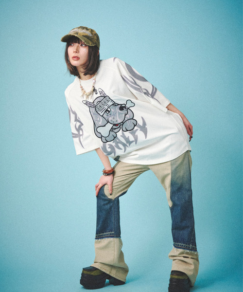 GALFY tシャツ 「GALFY/ガルフィー」部族長Tシャツ レディース