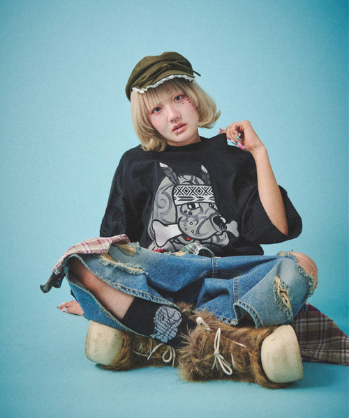 GALFY tシャツ 「GALFY/ガルフィー」部族長Tシャツ レディース