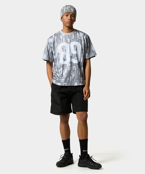 N!ce ナイス Nylon Half Pants ショートパンツ M ブラック HUF パンツ eightynine NYLON EASY SHORT / ナイロンショーツ
