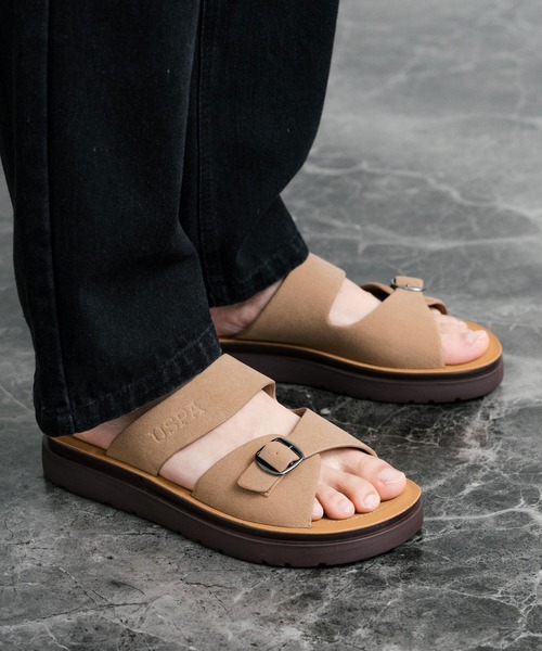 U.S. POLO ASSN.（ユーエスポロアッスン） サンダル 新色追加 ワン