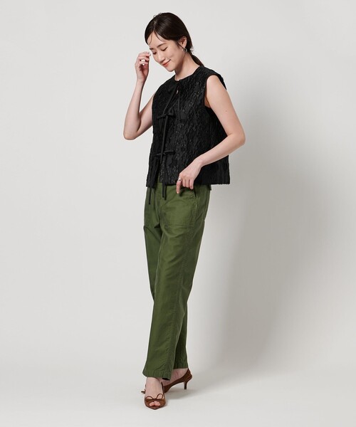 UNITED ARROWS ジャガードベスト UNITED ARROWS フラワージャガード ベスト - ファッション通販