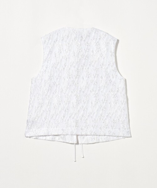UNITED ARROWS ベスト ジレ フラワージャガード レディース