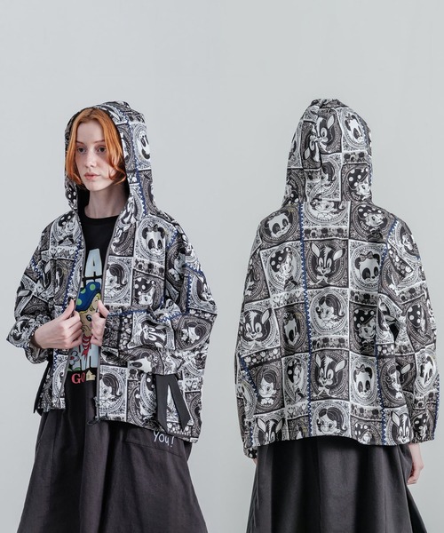 KAPITAL KOUNTRY ヴィンテージ加工 バンダナ スウェット パーカー TOP SWT Knit Bandana DEVIL HOODIE Brown | HAVEN