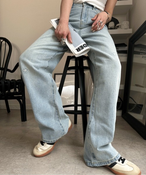 deux amour ジーンズ デニム デニムパンツ 「smilemii._3さんコラボ