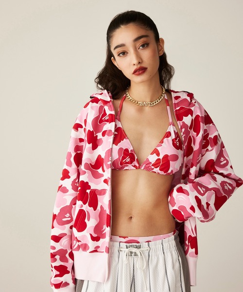 A BATHING APE 水着 ABC CAMO SWIMWEAR レディース : ZOZOTOWN