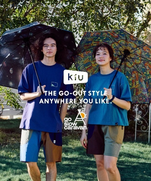 KiU（キウ） 傘 KIU×GSC PLASTIC UMBRELLA レディース メンズ
