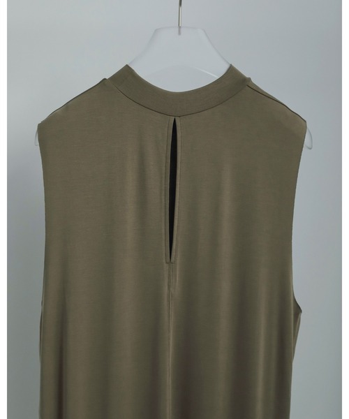 新品 anuke SleevelessTuck Onepiece アイボリー38 anuke ANUKE アンヌーク Sleeveless Tuck Onepiece 即日発送